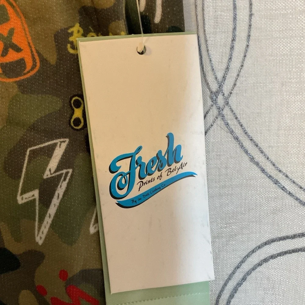 NWT By The Drill Clothing Co Fresh Prints Of Bel‎ Air Men's  Joggers Size Large